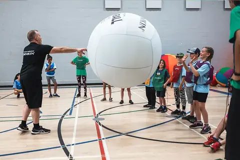 Omnikin Kinball peli Cowboy Klubbensport.fi